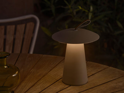 Nordlux oplaadbare tafellamp Ara To Go 2 LED sand