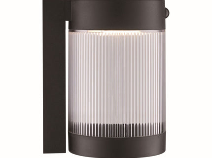 Nordlux solar wandlamp Coupar LED zwart