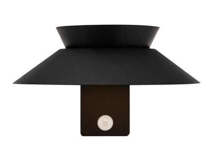 Nordlux solar wandlamp Justina zwart