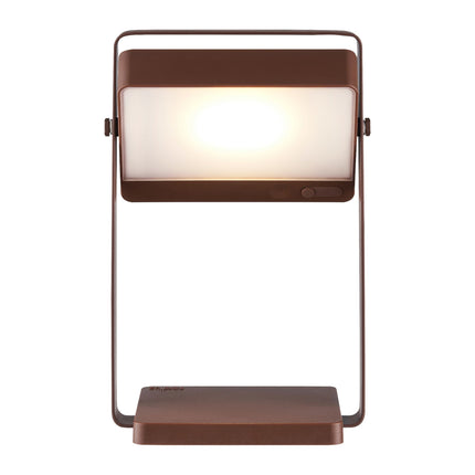 Nordlux solar tafellamp Saulio LED bruin