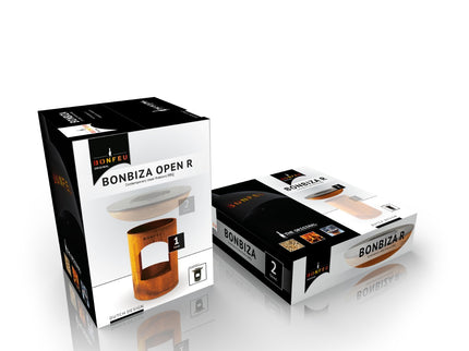 BonFeu barbecue BonBiza Open corten