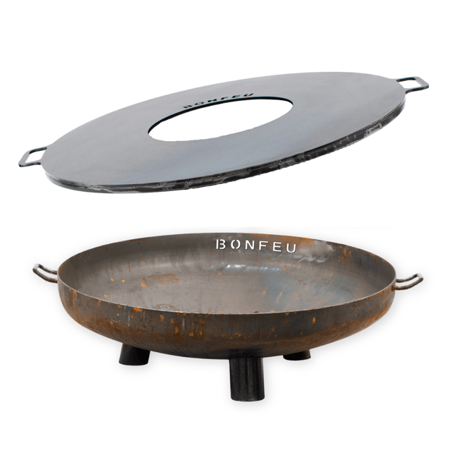 Pakketdeal BonFeu BonBowl Plus 100 + BonPlancha 100