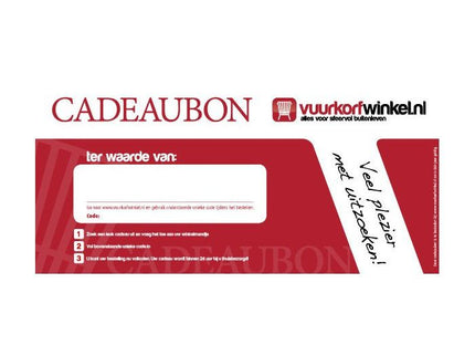 Cadeaubon € 100.00