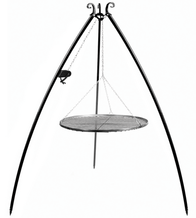 CookKing Driepoot 200 cm met Grillrooster + Katrol-60
