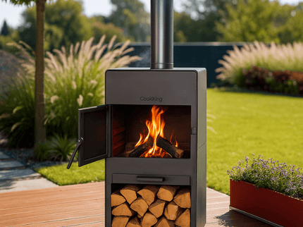 CookKing Vento tuinhaard sfeerbeeld