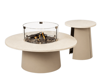 Cosi vuurtafel set Cosidune sandy beige
