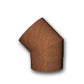 FORNO Bocht 45º CortenStaal (Ø15)