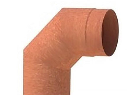 Burni rookgasafvoer 90º