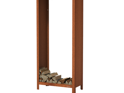 FORNO Houtopslag CortenStaal (800 x 400 x 1800)