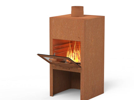 Deur voor Burni Stig BGS1 corten