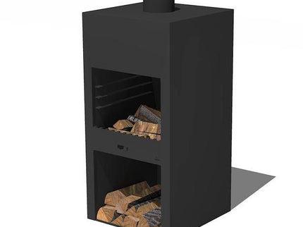 FORNO Tuinhaard Stig Zwart