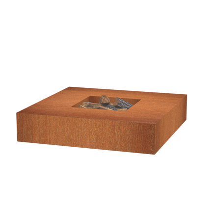 FORNO Vuurtafel CortenStaal Vierkant (Ø 120)