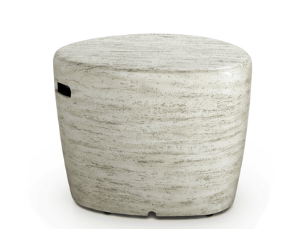Happy Cocooning gasfles cover Organic travertin