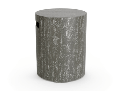 Happy Cocooning gasfles cover Round oscuro travertin