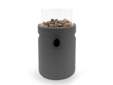 Happy Cocooning tafelbrander Lumi Groove smokey anthracite