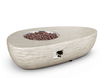 Happy Cocooning vuurtafel Estate Organic 150 travertin