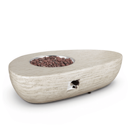 Happy Cocooning vuurtafel Estate Organic 150 travertin