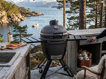 HEAT Premium kamado barbecue Fyregg 18 bruin