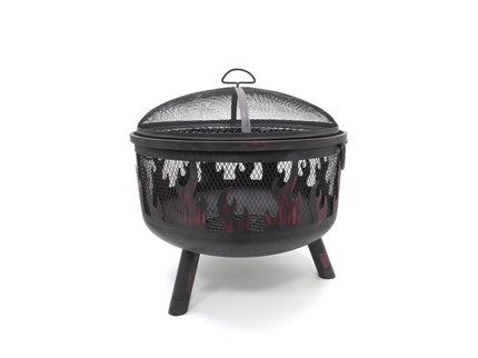 HEAT Vuurkorf Hornset met Grillrooster en Vonkenscherm