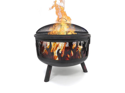 HEAT Vuurkorf Hornset met Grillrooster en Vonkenscherm