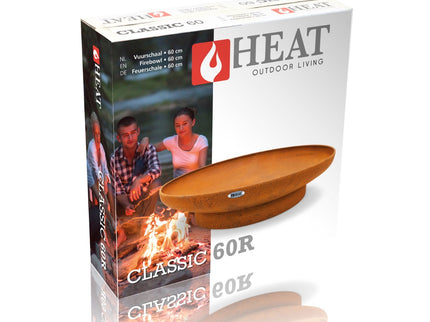 HEAT vuurschaal Classic 60 cm roest