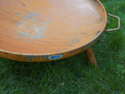 Heat firebowl classic 60 cm rust detail
