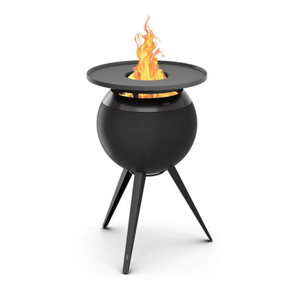 Höfats MOON 45 Plancha BBQ Set-Black-75 cm