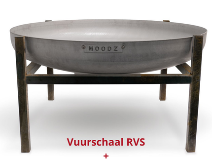 MOODZ onderstel Square 80 cm carbon