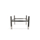 MOODZ onderstel Square 80 cm RVS