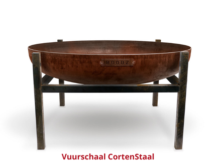 MOODZ vuurschaal 100 cm Cortenstaal