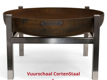 MOODZ vuurschaal Cortenstaal