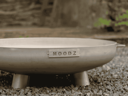 MOODZ vuurschaal Feet & Handle RVS 60 cm
