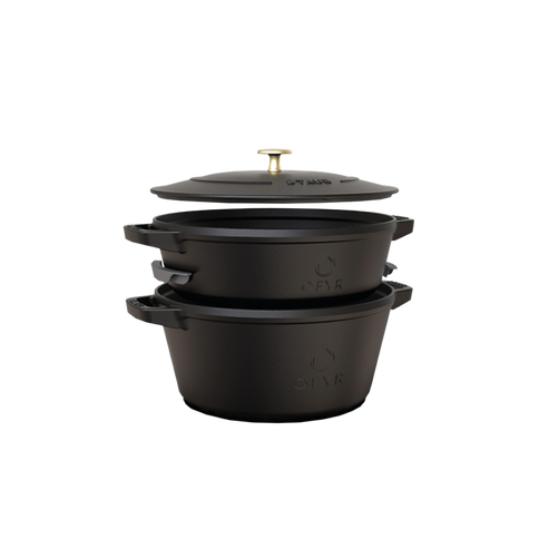OFYR Staub Gietijzeren Pannen Set