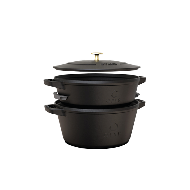 OFYR Staub Gietijzeren Pannen Set