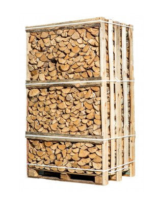 Pallet ovengedroogd berken haardhout