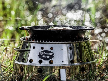 Petromax Gietijzeren Grill Skillet 2 Handvatten