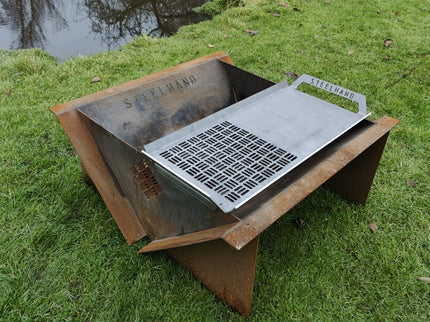 Steelhand Grillplaat V-Pit