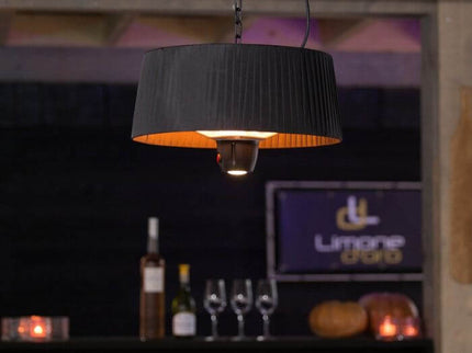 Sunred Artix Hangende Heater 1500 Zwart