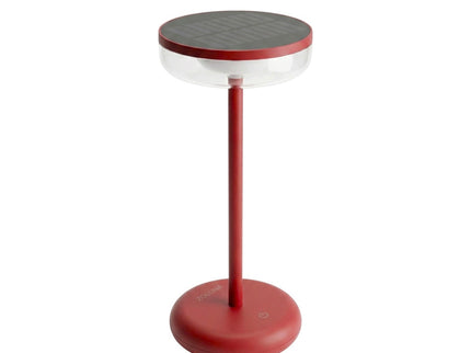 ZOLUNA solar tafellamp Bobbie evening red