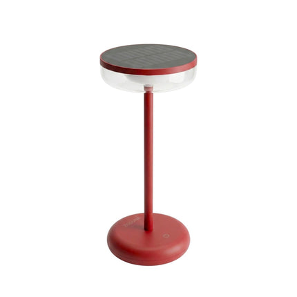 ZOLUNA solar tafellamp Bobbie evening red