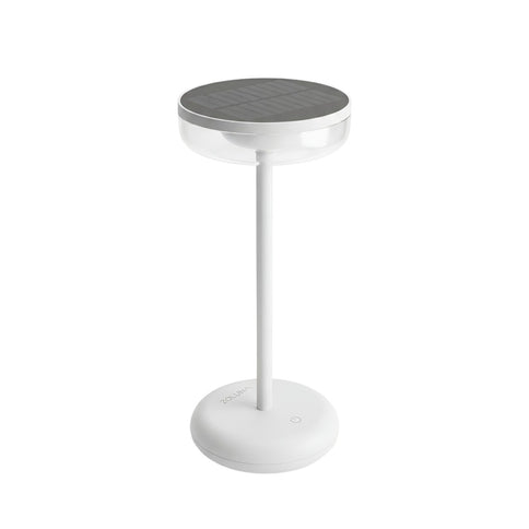 ZOLUNA solar tafellamp Bobbie wit