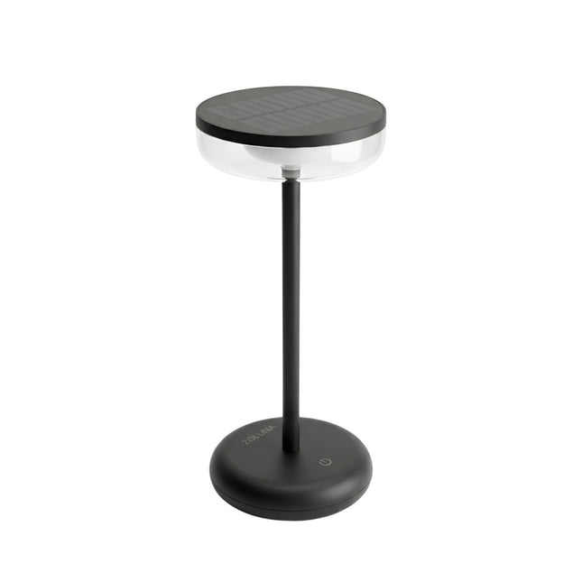 ZOLUNA Solar Tafellamp Bobbie Zwart