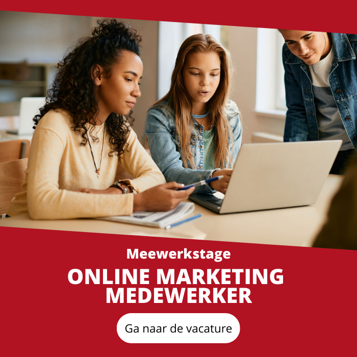 Meewerkstage Online Marketing