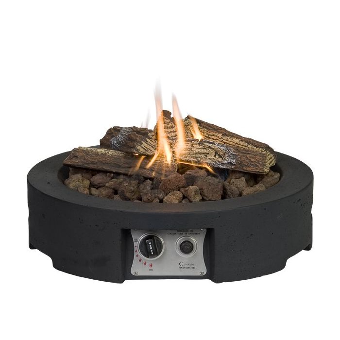 vochtigheid Pittig sessie Happy Cocooning Table Top Rond Zwart| Vuurkorfwinkel.nl