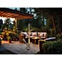 Green Flame Lounge Pellethaard RVS