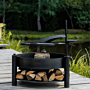 CookKing Multi-functionele Vuurschaal Montana X met Grillrooster 60 cm