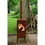 BonFeu BonCarré QLP Corten Tuinhaard