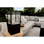 Cosiscoop Dome Gaslantaarn Zwart
