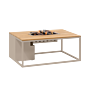 Cosi Vuurtafel Cosiloft 120 Sandy Beige / Teak