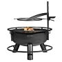 CookKing Multi-Functionele Vuurschaal Bandito met Grillrooster 60 cm